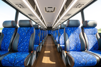 Lexington Charter Bus Inside
