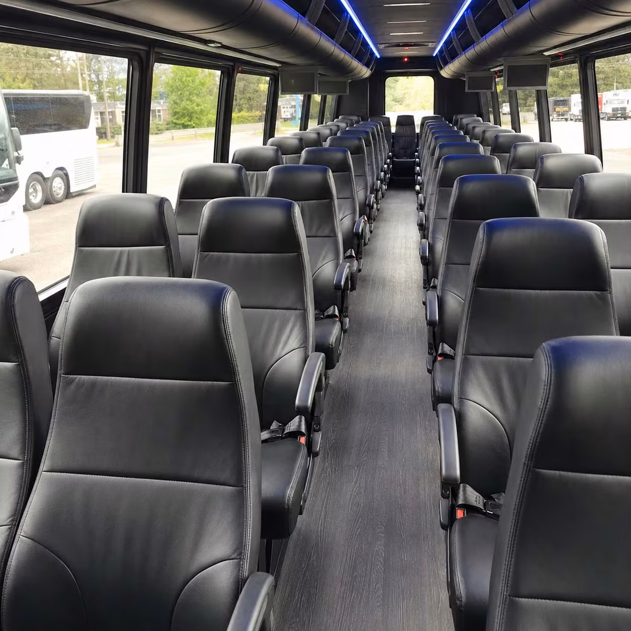 30 passenger minibus interior