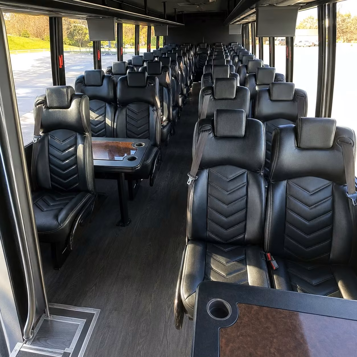 35 passenger minibus interior