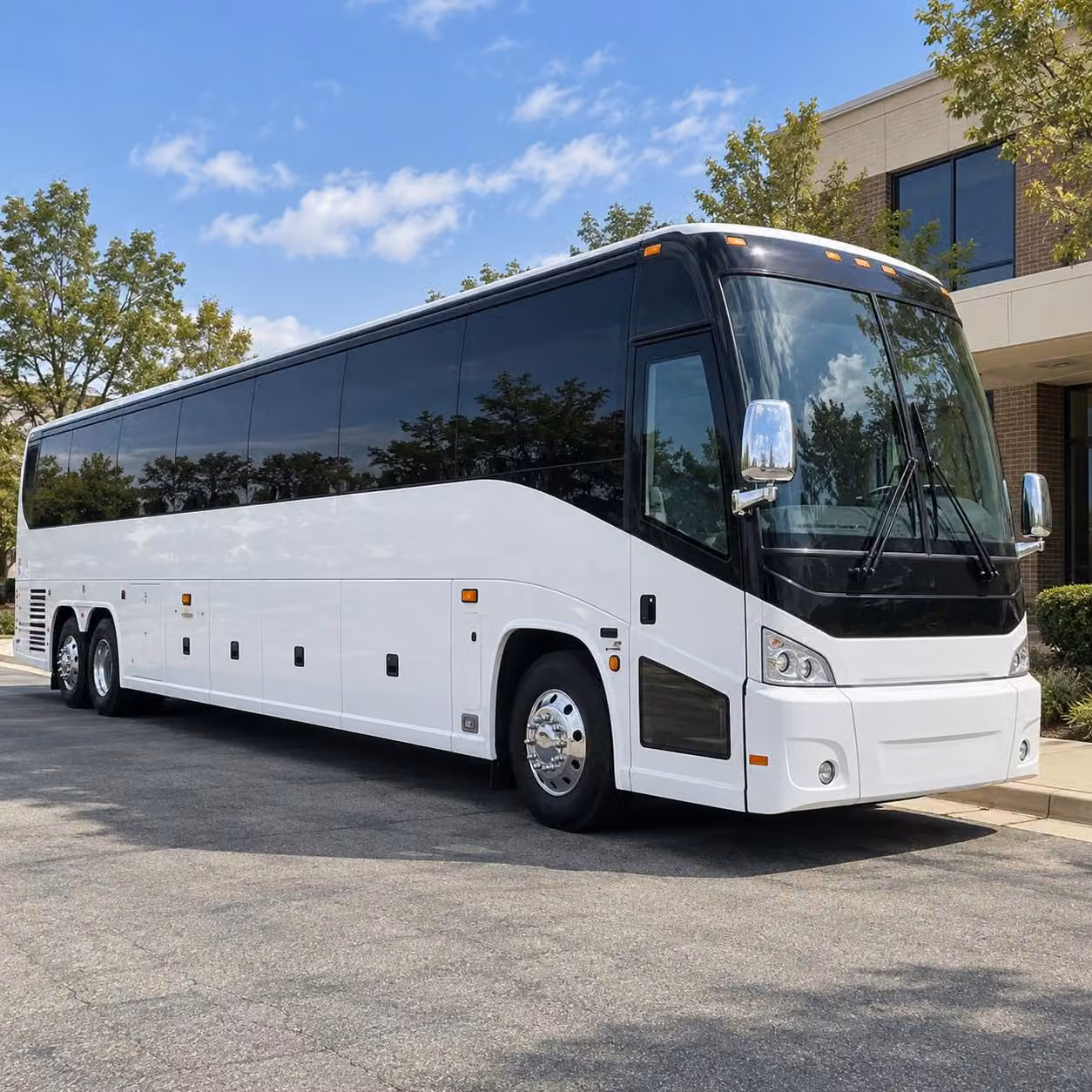 56 passenger charter bus