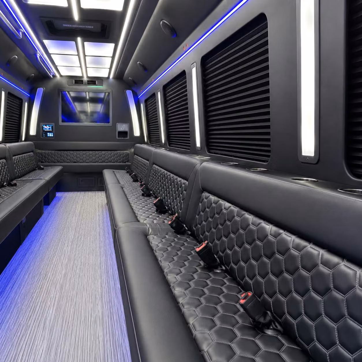 party bus interior