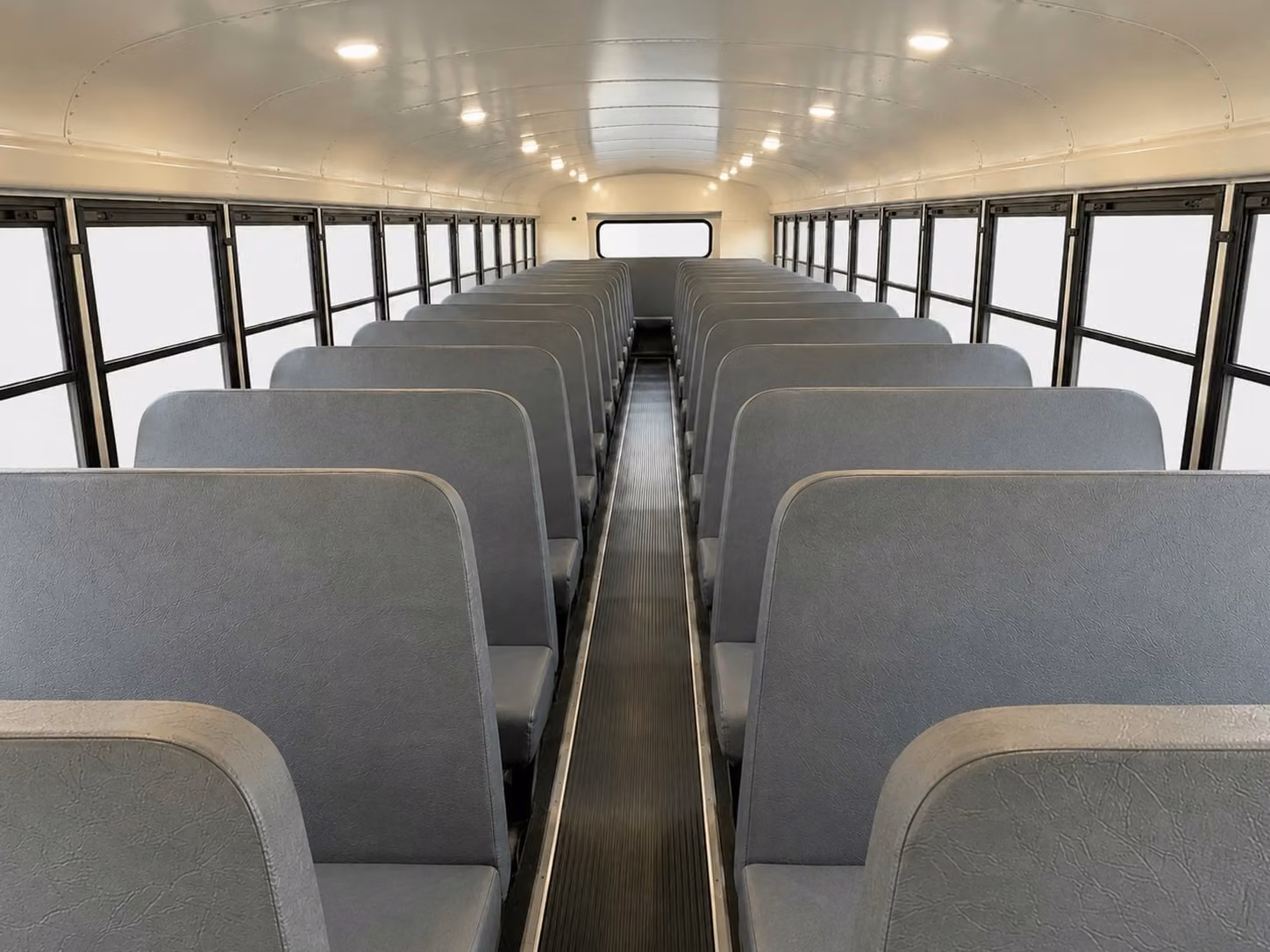 school bus interior