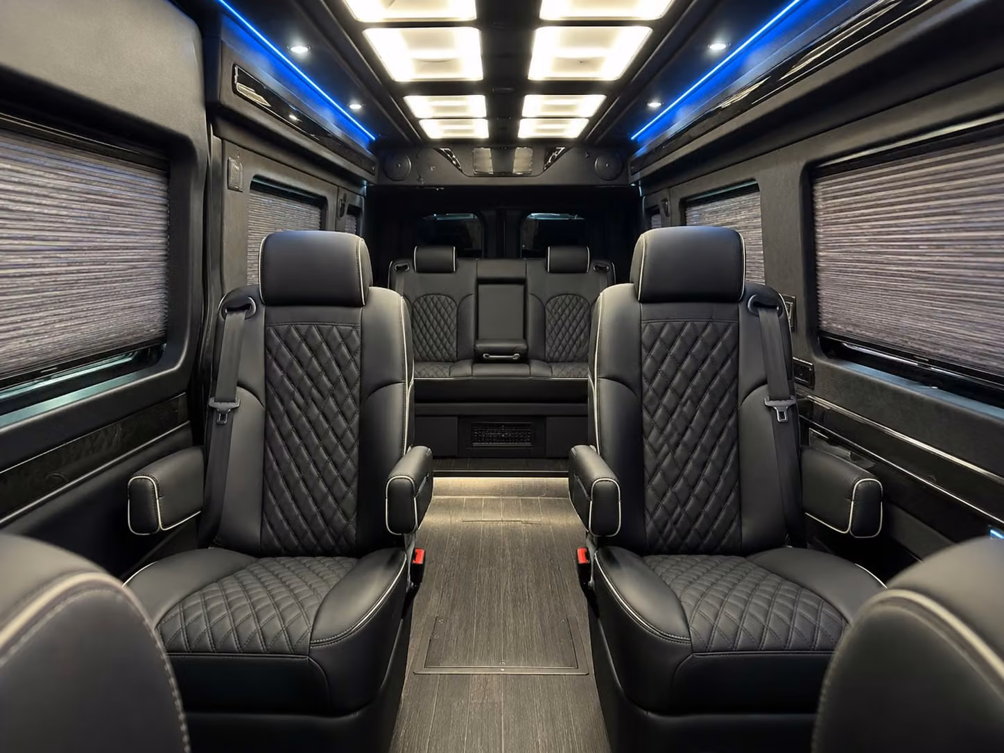 sprinter van with driver interior